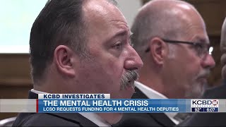 KCBD Investigates The Mental Health Crisis: Lubbock County Sheriff requests funding for four ment...