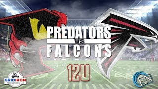 12u Tackle Predators @ Falcons