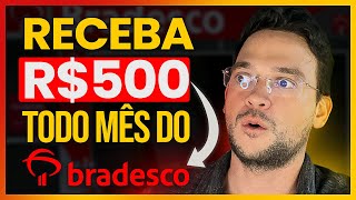 R$ 500,00 POR MÊS EM DIVIDENDOS DO BRADESCO l BBDC4