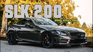 TRANSFORMING THE MERCEDES SLK200 AMG SPORT INTO NIIGATA GRAY