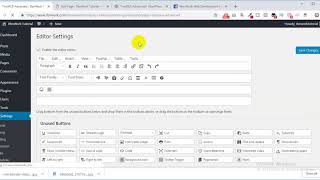 TinyMCE Advanced | TinyMCE Advanced WordPress Plugin Setup