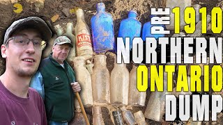 115 Years Forgotten in The Ground, Until Now | Early 1900's Canadian Bottle Dump Digging