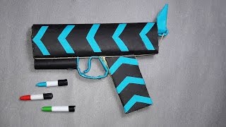 | DIY | How to make a paper 'ANACONDA GUN 'That shoots paper bullets | Toy Weapons |By Dr. Origami