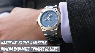 Baume \u0026 Mercier’s budget moon phase sports watch 👌🏻