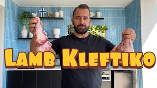 HOW TO MAKE LAMB KLEFTIKO | @therealgreekchef