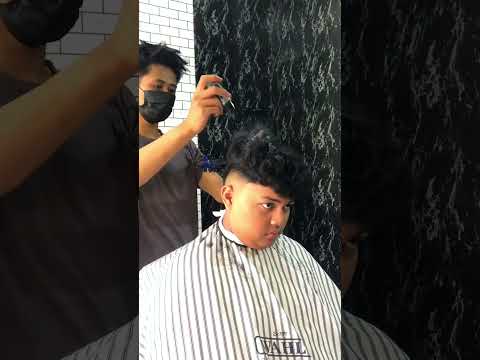 Asmr Haircut #barbershop #hairstyle #barberasia #shortvideo # ...