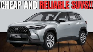 8 CHEAP SUVs With INSANE Reliability That No one Buys !!