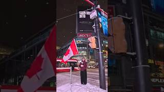 ٹورنٹو کینیڈا میں شدید برفباری - سردیوں کے دوران رات کے وقت ٹورنٹو Toronto Under Snowfall