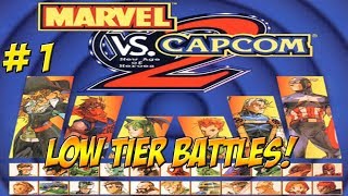 Dreamcast: Marvel vs Capcom 2! Low Tiers Part 1 - YoVideogames