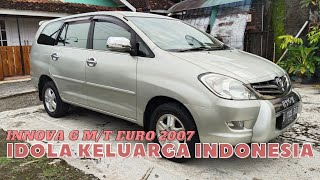 Toyota Innova G Bensin Manual 2007 | EURO | mobil bekas | Kijang Innova istimewa