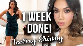 MY FITNESS JOURNEY DAY 7 OF 30 | 1 Week and I already Feel Skinny! | Eman