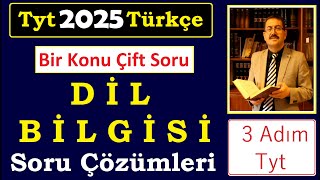 Yks 2025 TÜRKÇE, Tyt Türkçe Soru Çözümleri-20, 2025 YKS TÜRKÇE, Bir Konu Bir Çift Soru, #2025tayfa