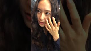 [180902] Krystal - live broadcast with GOGOBOI