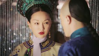 Ruyi gave Xiangjian a fertility drug, and the emperor was furious and slapped Ruyi in the face.