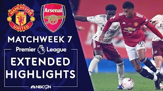 Manchester United v. Arsenal | PREMIER LEAGUE HIGHLIGHTS | 11/1/2020 | NBC Sports