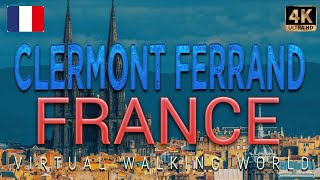 Clermont Ferrand. FRANCE | Day time virtual walking tour