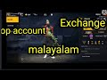 op op account exchange malayalam | free fire account exchange malayalam | free fire | pro settan ff