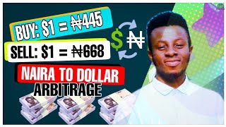 New Dollar Arbitrage in Nigeria Method to Make Money with Dollar Arbitrage Business in Nigeria