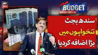 Sindh Budget 2023: government announces up to 35% increase in salaries