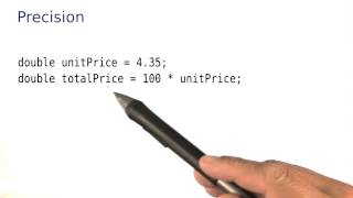 Precision - Intro to Java Programming