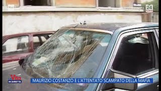 Maurizio Costanzo e l'attentato scampato dalla mafia - La vita in diretta 24/02/2023