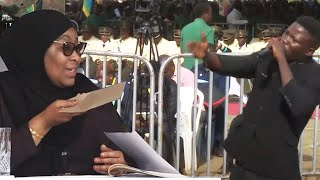 Kijana Wa MAGUFULI Chato Achana Mistari kwa Rais Samia, Apewa Bahasha Akionesha Umahili wake