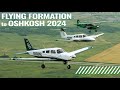 Flying Formation to Oshkosh AirVenture 2024!