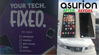 Asurion Fixed My Samsung Note 9 Cracked Screen Under Verizon Mobile Protect Insurance Plan
