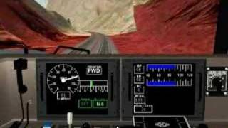 MSTS Red Rock Fantasy Route (Microsoft Train Simulator)