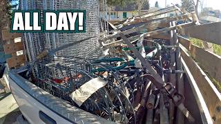 Dumpster Diving Street Scrapping - Treasures All Day!