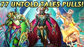 77 Untold Tales Pulls + Costume Spartoi Hero Review! Empires And Puzzles