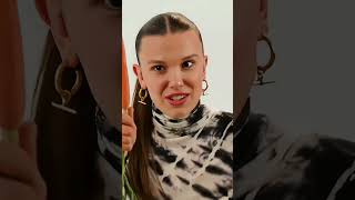 Millie Bobby Brown Interview With Carrots 🥕😅 #milliebobbybrown #shorts #trending