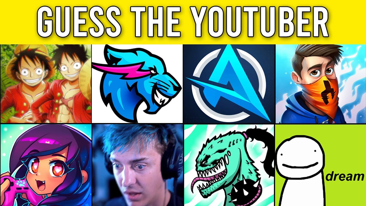 Guess The YouTuber By Their Logo | Logo Quiz Challenge - YouTube