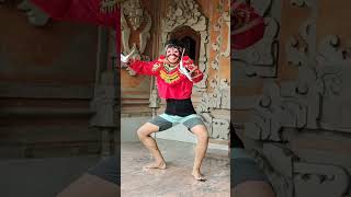 Belajar Menari Tari Jauk Keras - Guru Yande GAP #bali #taribali #dance