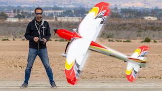 TESTING A FOAM F3A BIPLANE?! Carbon Arcus