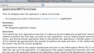 iPhone Development Tutorial 34 How to Save Data YouTube