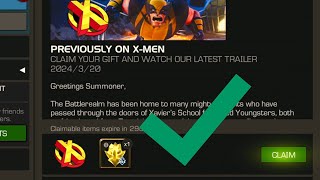 X-MEN 97 Free things from Kabam | Marvel Contest of Champions