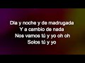 mya dia y noche letra