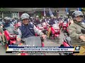 bupati wonogiri bagikan 294 motor warna merah