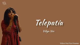 Vidya Vox - Telepatía  cover song  lyrics ( Kali Uchis )