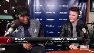 Jeremy Irvine Speaks on 1st Ever Sex Scene, What Socks he Wore \u0026 Michael Douglas | Sway's Universe