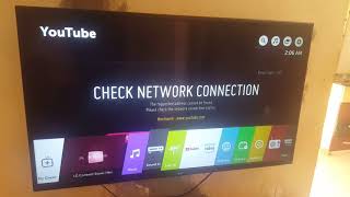 LG Smart TV: How to Connect Setup to WiFi Network - Fix Check Network Connection