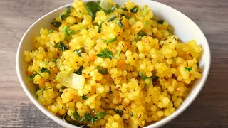 సగ్గుబియ్యం ఉప్మా / Sabudana Upma Recipe / Sago Upma / Tapioca Pearls  Breakfast / Saggubiyyam Upma