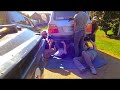 4x4labs rear bumper install 2003 toyota land cruiser 100 series