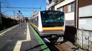 E233系8000番台横ナハN13編成 JR南武線各駅停車川崎行き 津田山駅発車