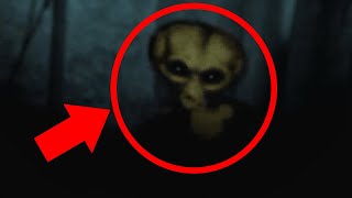 10 Scary Things Caught On Camera : ALIENS