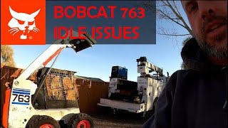 Bobcat 763 Skid Steer throttle issue