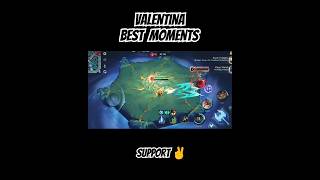 Valentina Best Moments 😎 | Valentina copy Yin Ultimate #mlbb #shorts #mlbbshorts #valentina