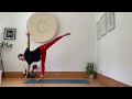 20 min strong stretchy vinyasa flow