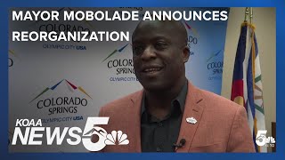 Mayor Mobolade announces new organizational structure for city